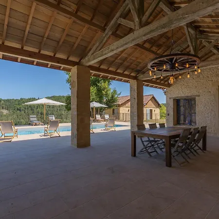 La Vielle Ferme - Domaine Prive De 80 Hectares - Climatisation Willa Saint-Germain-de-Belvès